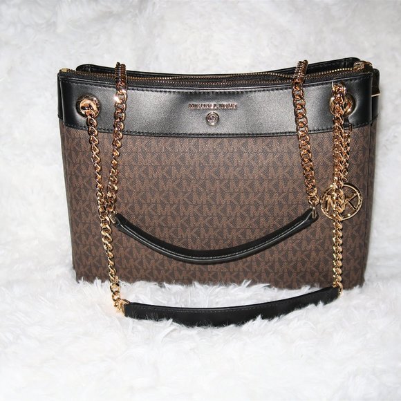 🔥🔥SOLD🔥🔥Michael Kors Brown Susan Shoulder Bag - Picture 3 of 11